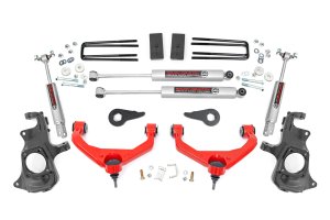Chevrolet Silverado 2500 HD Suspension Lift Kit - Rough Country - 3.5 Inch Knuckle w/ Overloads - '11-'19 Chevrolet Silverado 2500 HD Suspension Lift Kit - Rough Country - 3.5 Inch Knuckle w/ Overloads - '11-'19